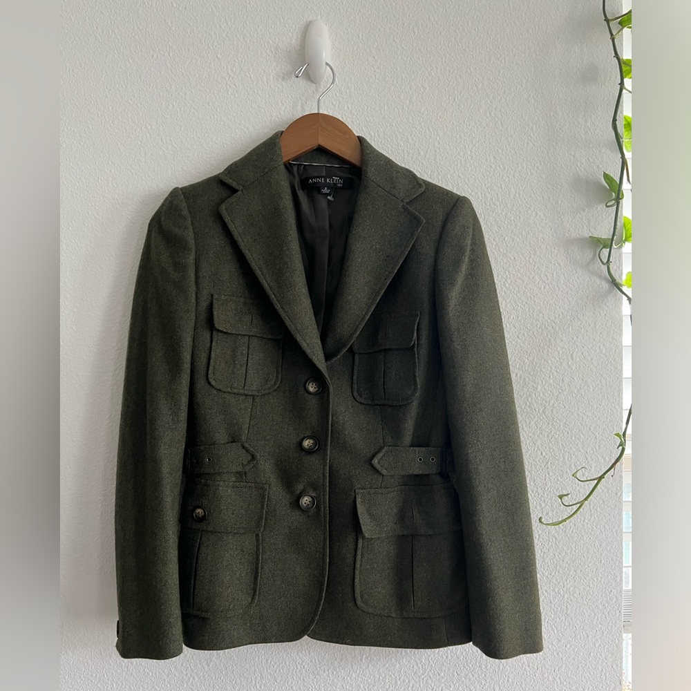 Anne Klein Wool Blend Coat